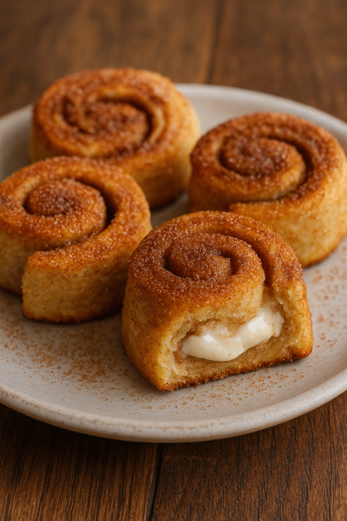 Crispy Keto Cinnamon Cream Cheese Roll Ups: A Delicious Low-Carb Delight