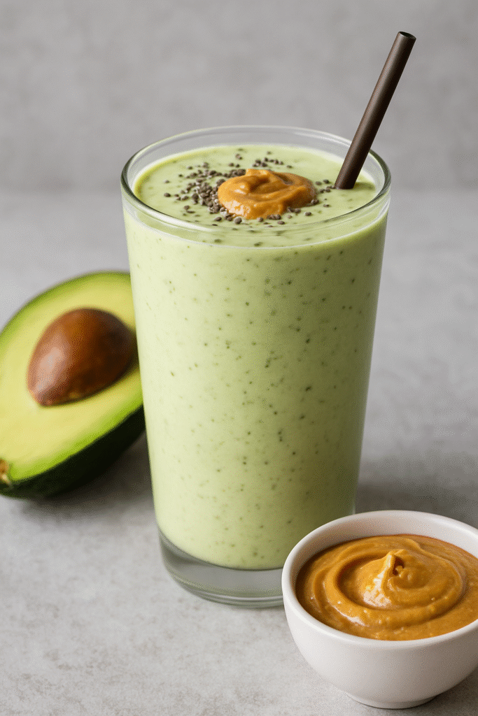 Keto Peanut Butter Avocado Smoothie: A Creamy, Low-Carb Delight
