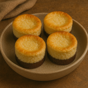 Mini High Protein Keto Cottage Cheese Cheesecake