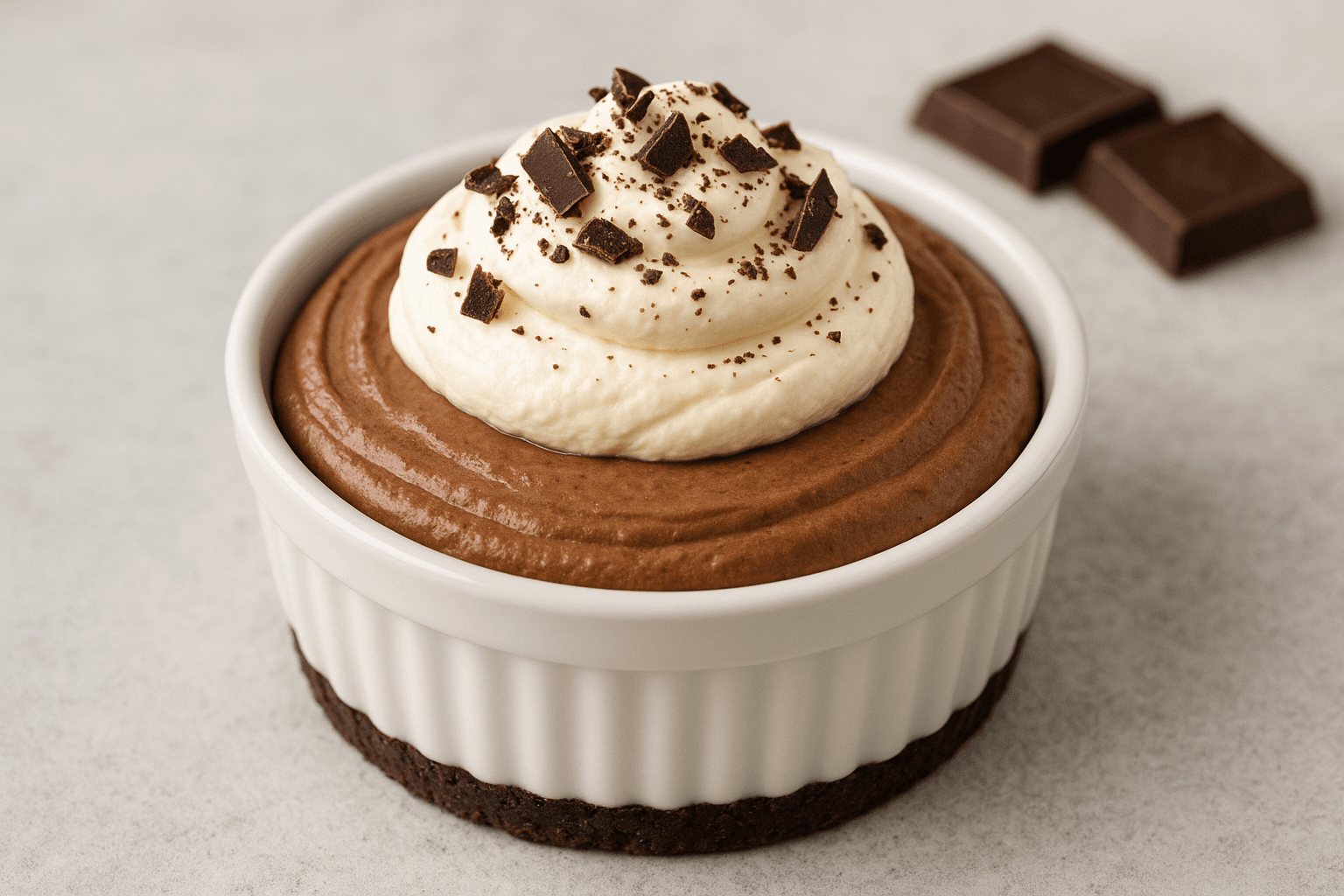 Chocolate French Silk Pie