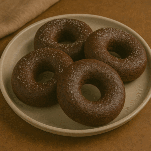 Sugar-Free Chocolate Donuts for a Low-Carb Diet