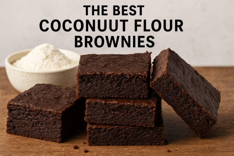 The Best Coconut Flour Brownies