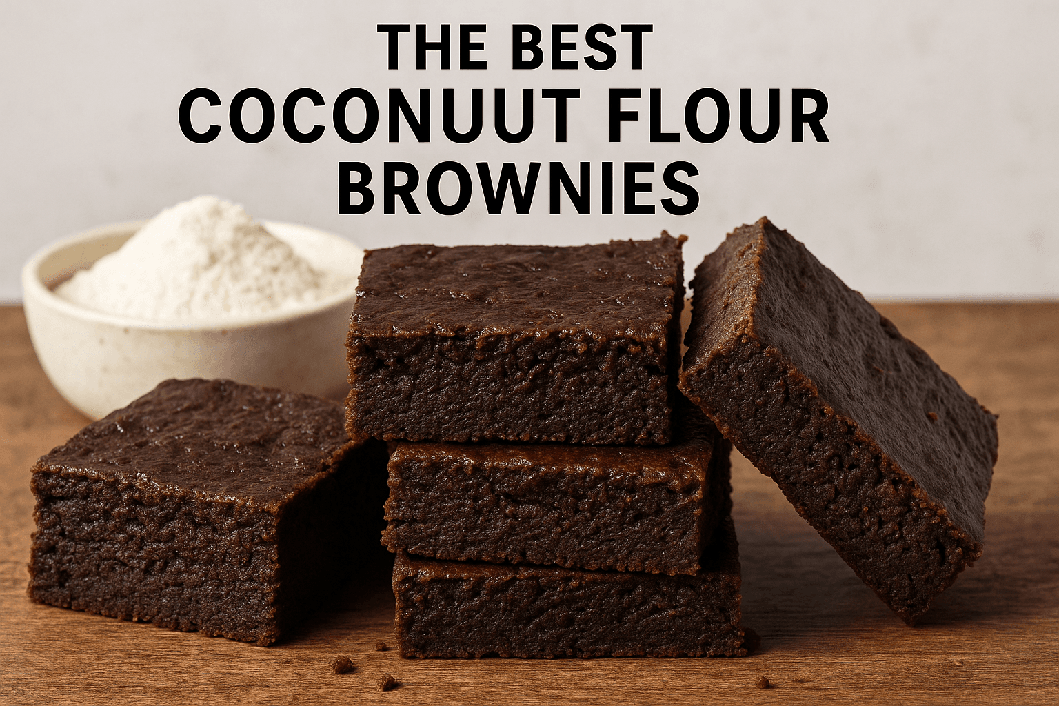 The Best Coconut Flour Brownies