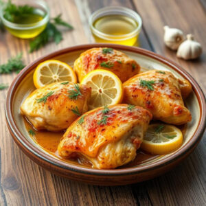 Keto Lemon Dill Chicken