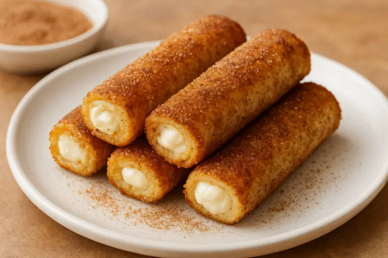 Crispy Keto Cinnamon Cream Cheese Roll Ups: A Delicious Low-Carb Delight