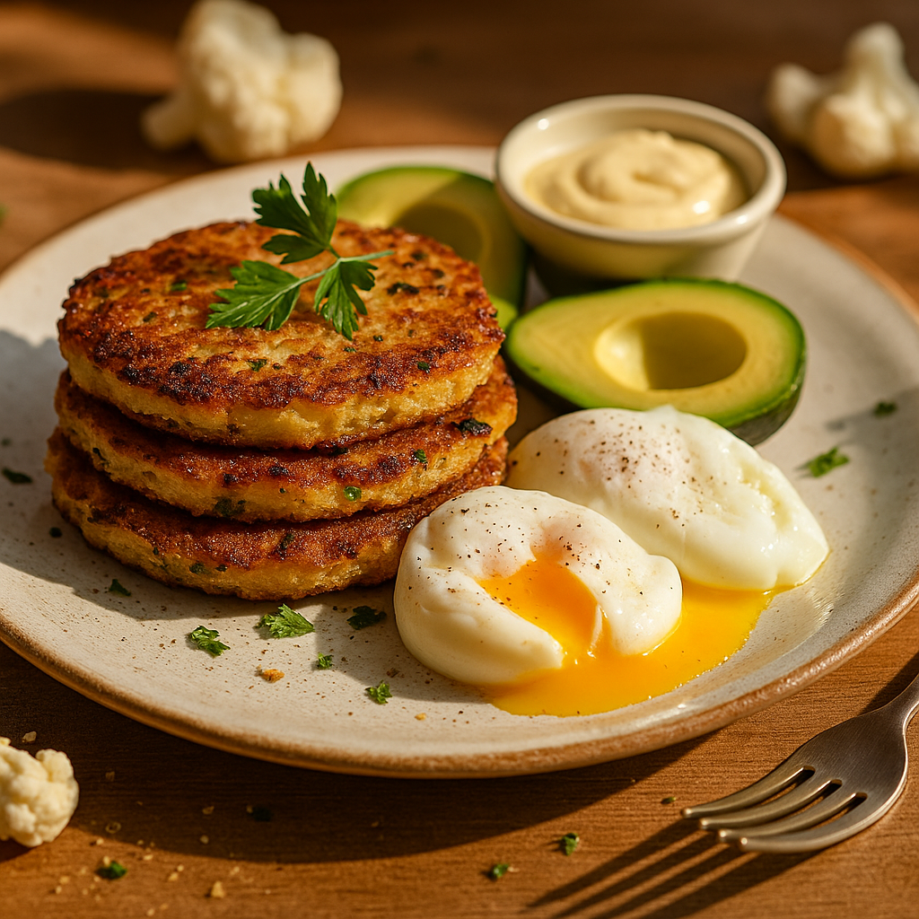 Cauliflower Hash Browns