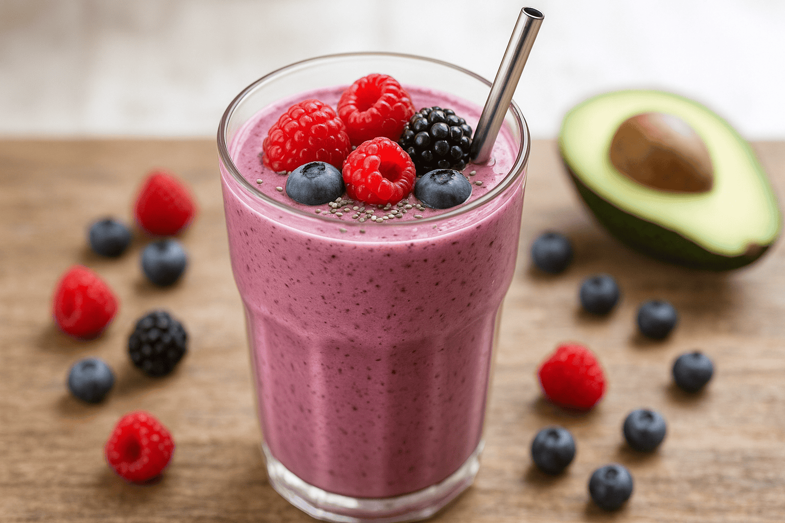 Berry Bliss Keto Smoothie